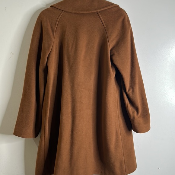 Michael kors lamb wool double breast coat size 6 - Picture 8 of 13